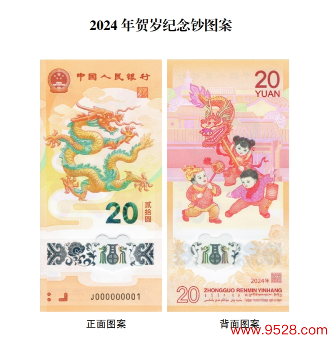 龙年贺岁追忆钞任意增值 百元“千禧龙钞”涨至1700元