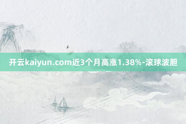 开云kaiyun.com近3个月高涨1.38%-滚球波胆