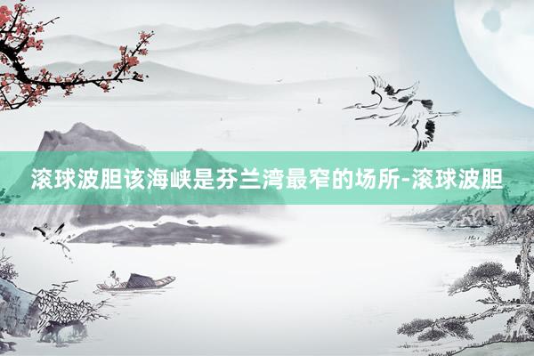 滚球波胆该海峡是芬兰湾最窄的场所-滚球波胆