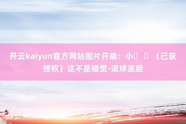 开云kaiyun官方网站图片开端：小� �（已获授权）这不是错觉-滚球波胆