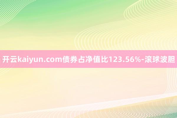开云kaiyun.com债券占净值比123.56%-滚球波胆